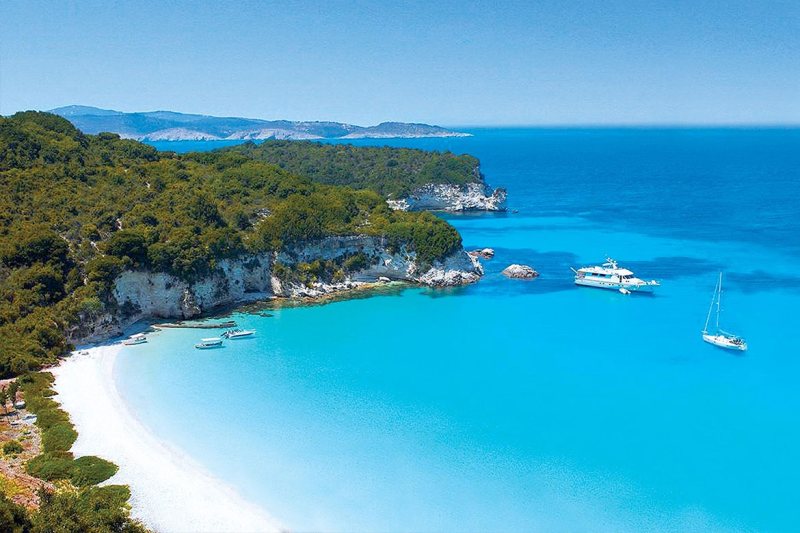 Paxos – Antipaxos – Blue Caves (Departure From Corfu)